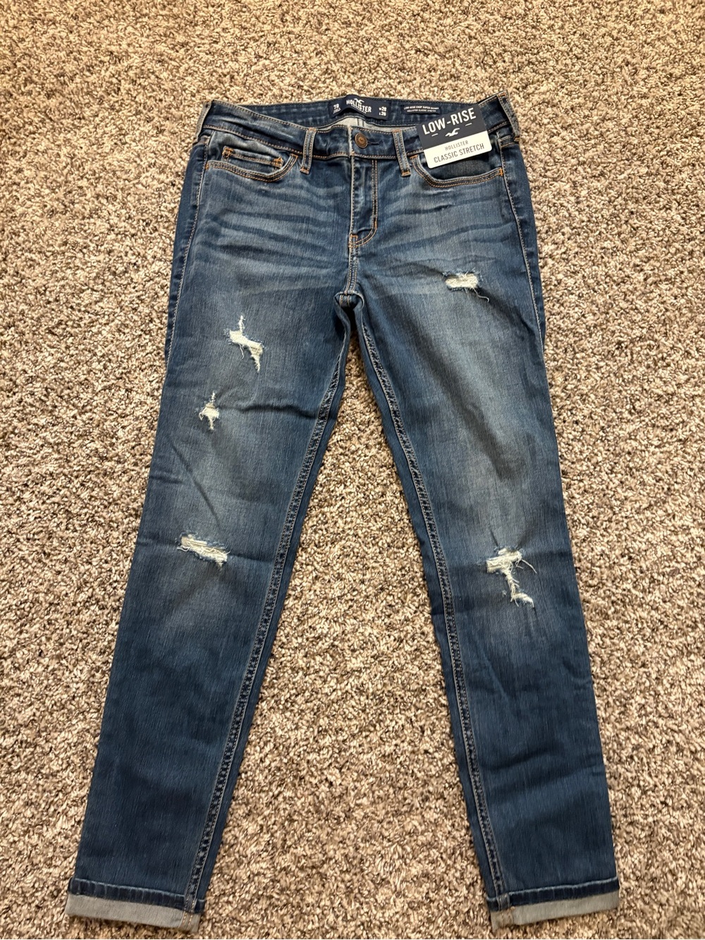 HOLLISTER low rise womens jeans - Picture 3 of 5